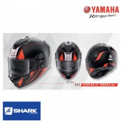 Casque Shark Spartan GT Yamaha Mat Noir Orange