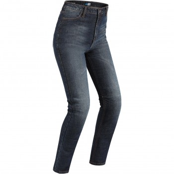 Jeans Moto PMJ Sara T-Tex Bleu