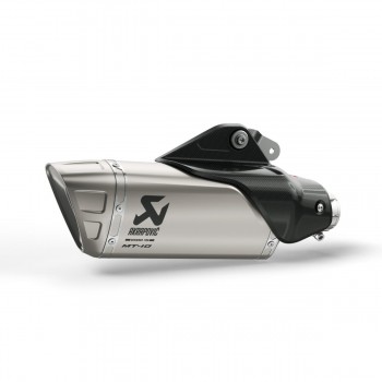 Silencieux AKRAPOVIC Slip-On Titane pour Yamaha MT10 et MT10SP