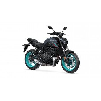 Moto Yamaha MT07 Cyan Storm Gris Nardo