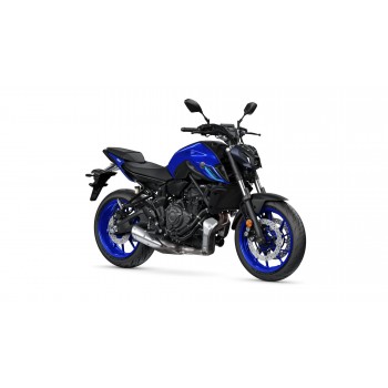 Moto Yamaha MT07 Icon Blue Bleu