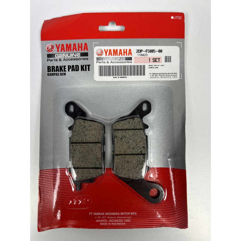 Plaquettes de frein avant Yamaha - Consommables d'origine Yamaha