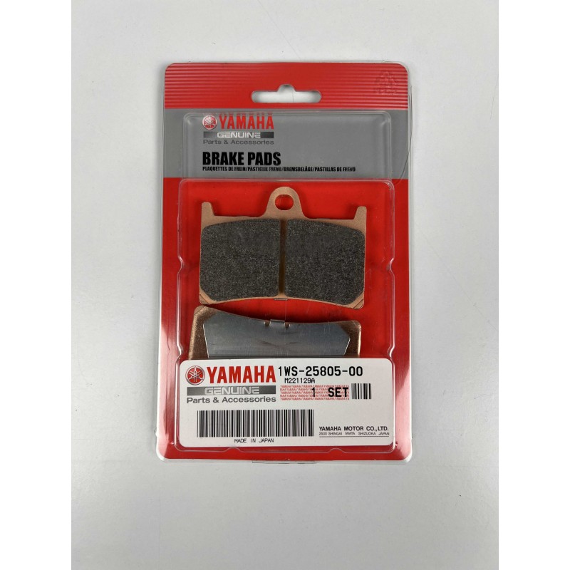 Plaquettes de frein Avant YAMAHA origine 1WS258050000