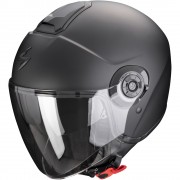 Casque moto Jet Scorpion Exo-City II Solid Noir Mat