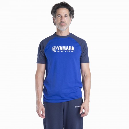 T-shirt Yamaha Paddock Bleu Homme VADODARA