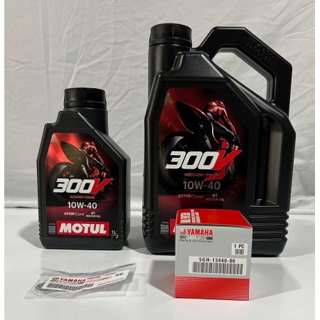 Kit Vidange Yamaha yzf-R1 2015-2024 - Racing Motul 300V