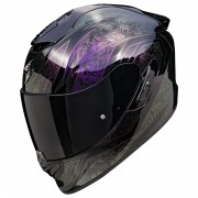 Casque Moto Integral Scorpion Exo-1400 Evo 2 Air Fantasy Noir Cameleon