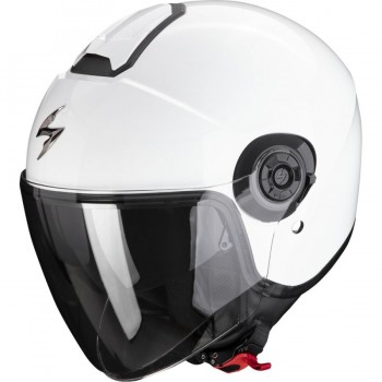 Casque moto Jet Scorpion Exo-City II Solid Blanc