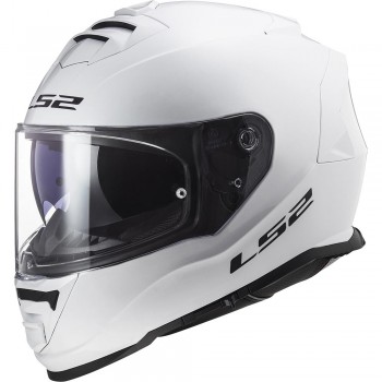 Casque moto integral LS2 FF800 Storm 2 Solid blanc