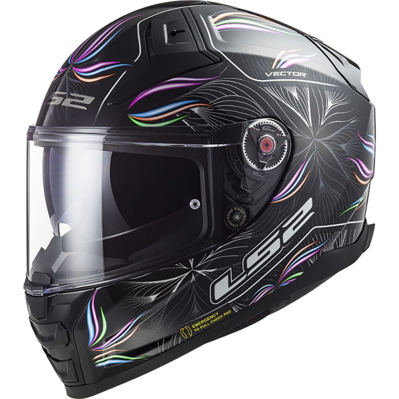 Casque Moto integral LS2 FF811 Vector 2 Tropical