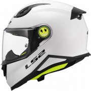 Casque moto Enfant LS2 FF812 Kid Solid Blanc