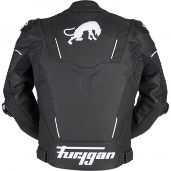 Blouson Cuir Furygan Raptor Evo 2 Noir Blanc XL