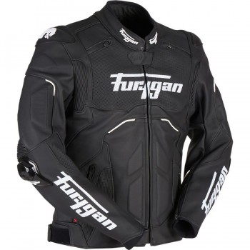 Blouson Cuir Furygan Raptor Evo 2 Noir Blanc XL