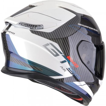 Casque Moto Integral Scorpion EXO-GT SP Air Flex Blanc Cameleon