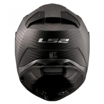 Casque moto integral LS2 FF811 Vector 2 Carbon Mat