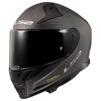 Casque moto integral LS2 FF811 Vector 2 Carbon Mat