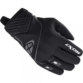 Gants moto Ixon Pro Hurricane 2 Noir Blanc