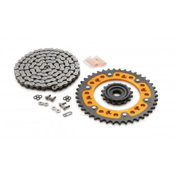 Kit chaine KTM 690 SMC R 2012-2016
