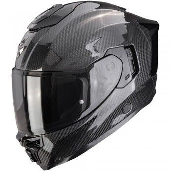 Casque intégral Scorpion EXO-1500 Air Carbon Solid Noir brillant