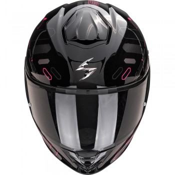 Casque moto Scorpion EXO-530 Air Fond Noir Rose