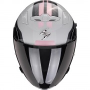 Casque moto jet Scorpion EXO-230 Hipe Gris Rose