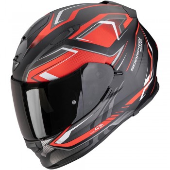 Casque Scorpion EXO-491 Zumo Noir Mat Rouge