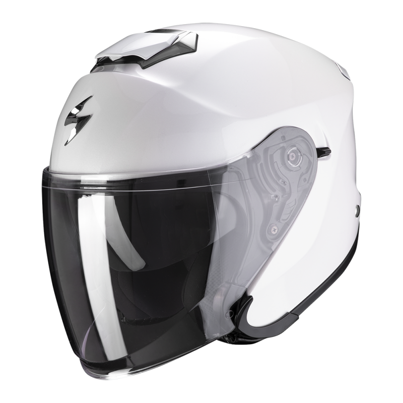 Casque moto Jet Scorpion Exo-S1 Solid Blanc